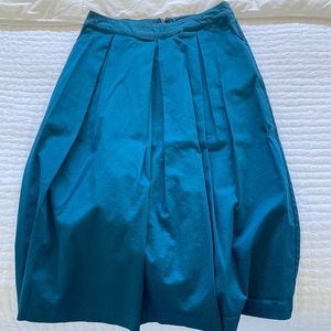 Who What Wear midi skirt in jewel tone blue size 2